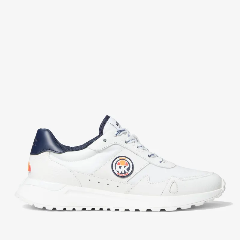 Michael Kors MK X ellesse Monroe Nylon Gabardine and Leather Trainer (43S2MOFS1D-1999)