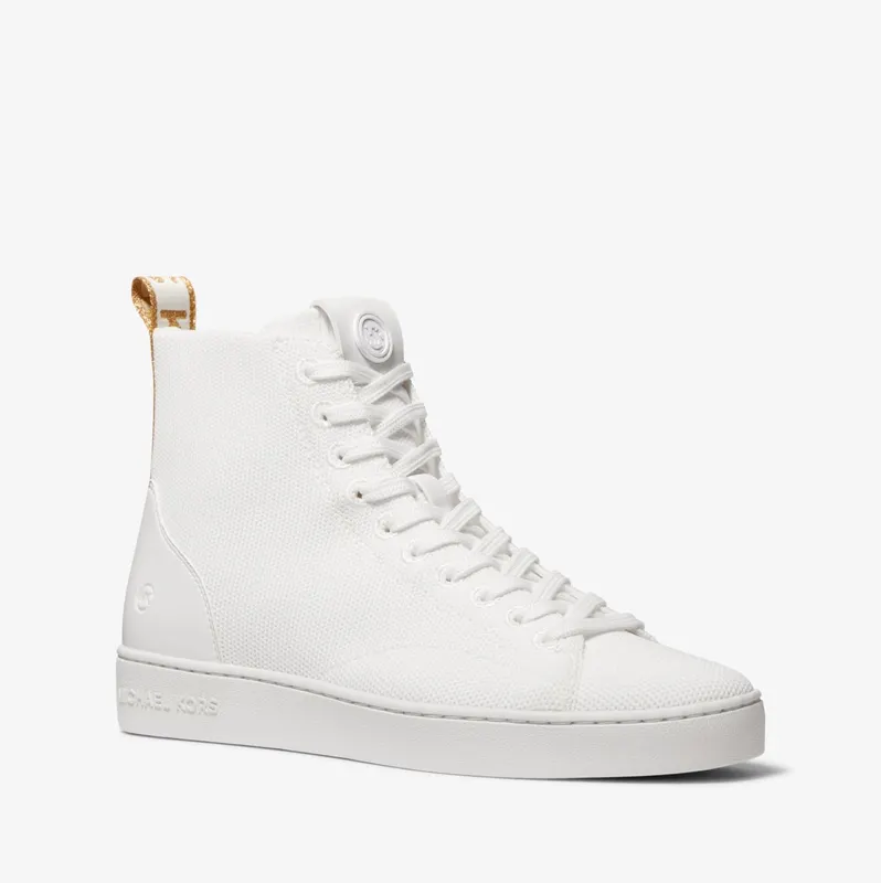 Michael Kors MK Edie Mesh High-Top Sneaker – Optic White (43T2NVFS2D-1999)