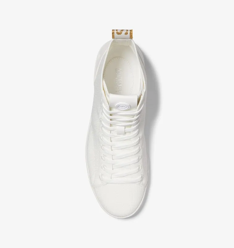 Michael Kors MK Edie Mesh High-Top Sneaker – Optic White (43T2NVFS2D-1999)