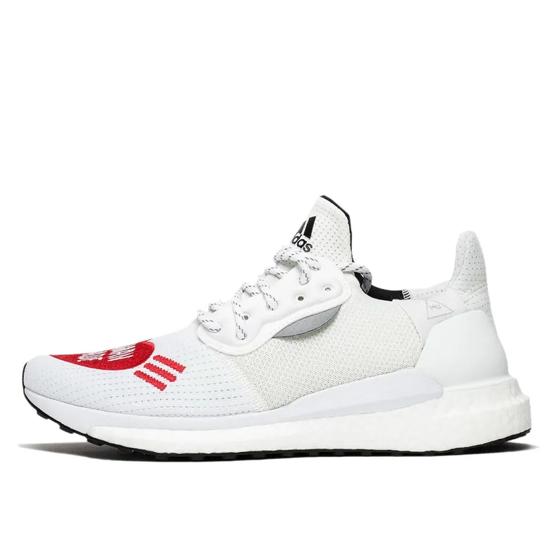 Adidas x Human Made Solar Hu White Red (EG1837)