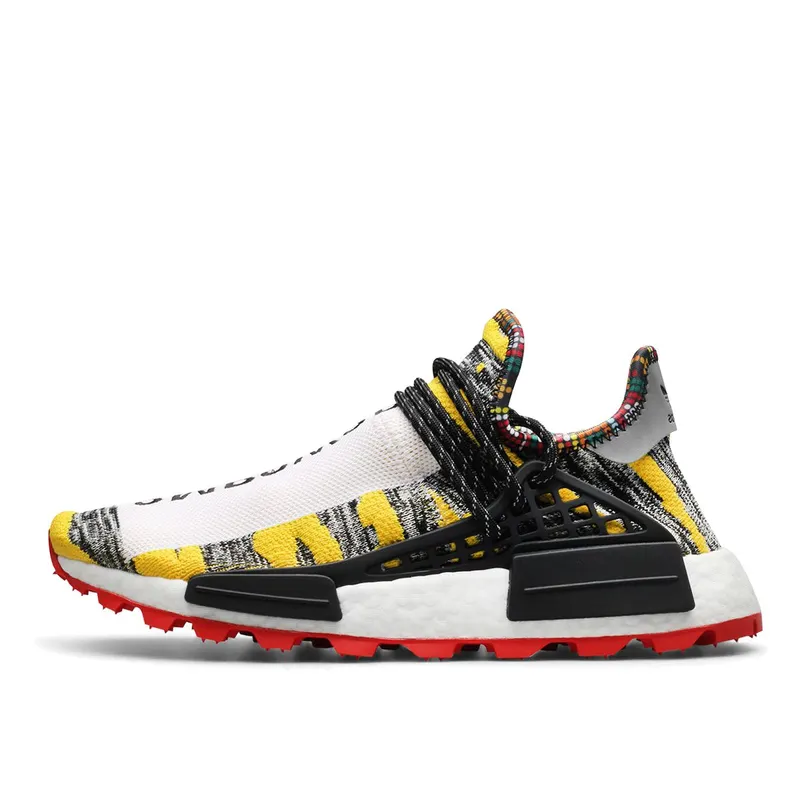 Adidas x Pharrell NMD HU Human Race Afro Solar Pack Red (BB9527)