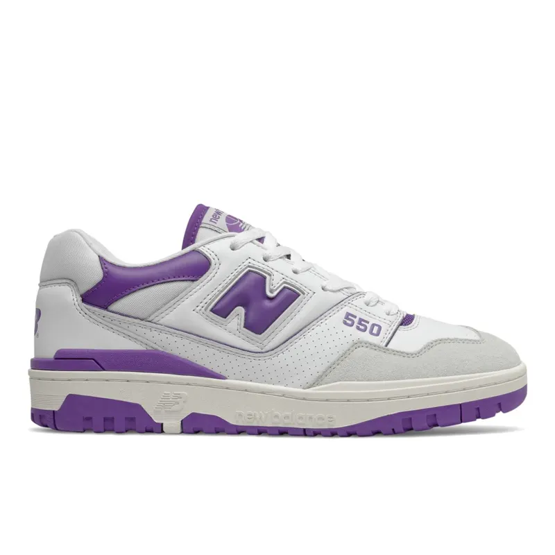 New Balance 550 White Purple (BB550WR1)