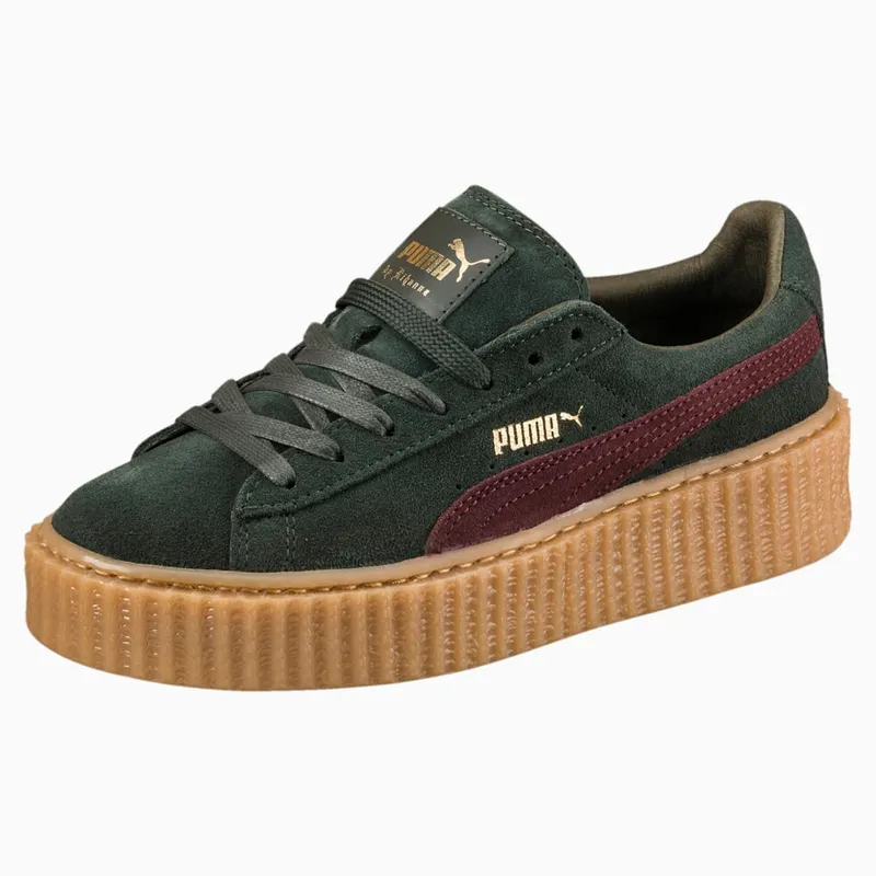 Puma Womens x Fenty Creepers Rihanna Suede Green (361005-07)