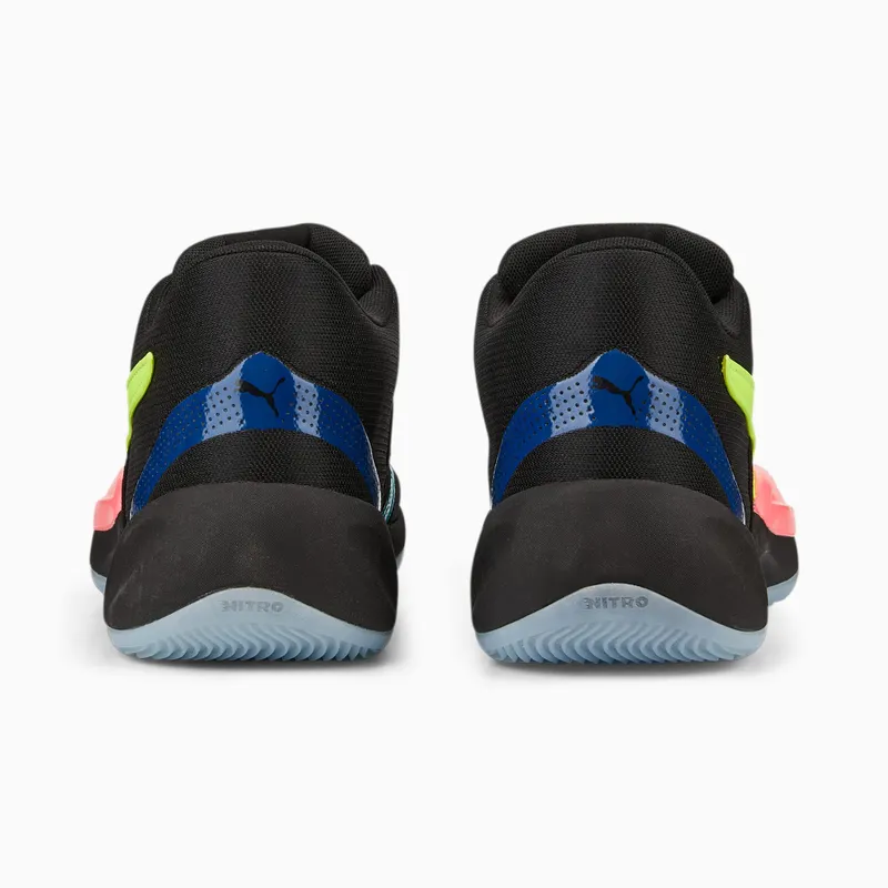 Puma Rise Nitro basketbalschoenen Zwart (377012-03)