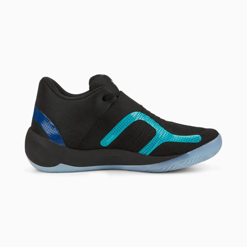 Puma Rise Nitro basketbalschoenen Zwart (377012-03)