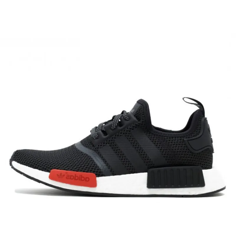 Adidas NMD R1 Footlocker Europe Exclusive Black White Red (AQ4498)