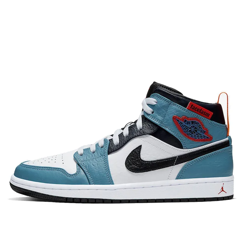 Air Jordan 1 Mid Fearless x Facetasm (CU2802-100)