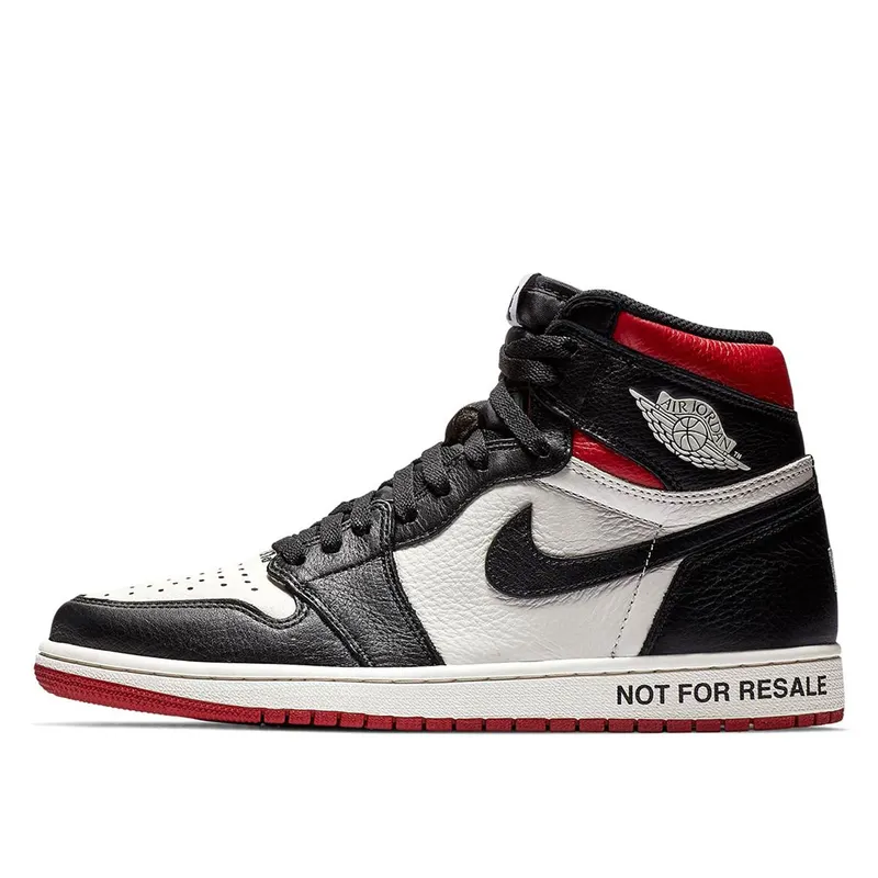 Air Jordan 1 Retro High Not For Resale Black Varsity Red (861428-106)