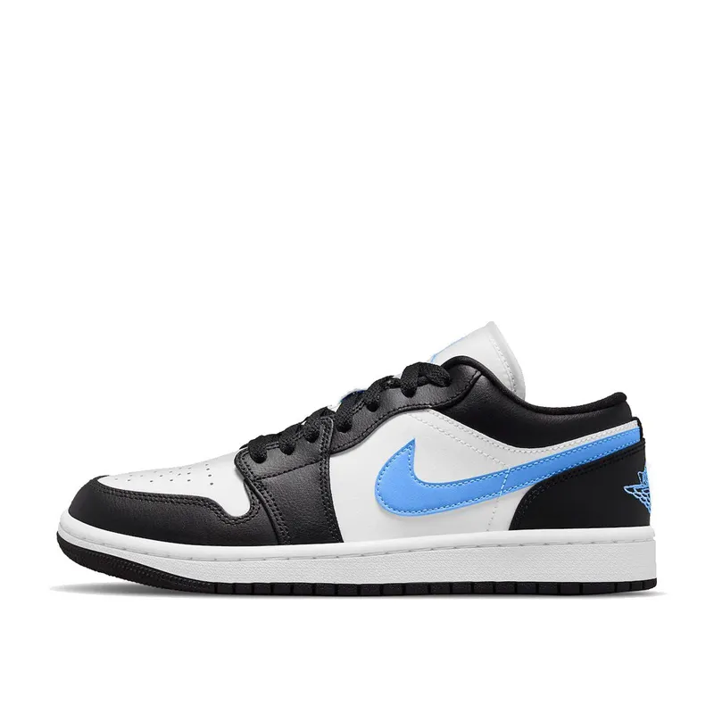 Air Jordan 1 WMNS Low Black University Blue White (DC0774-041)