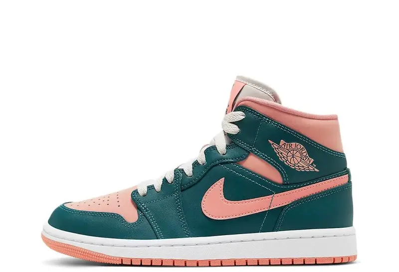 Air Jordan 1 WMNS Mid Dark Teal Green (BQ6472-308)