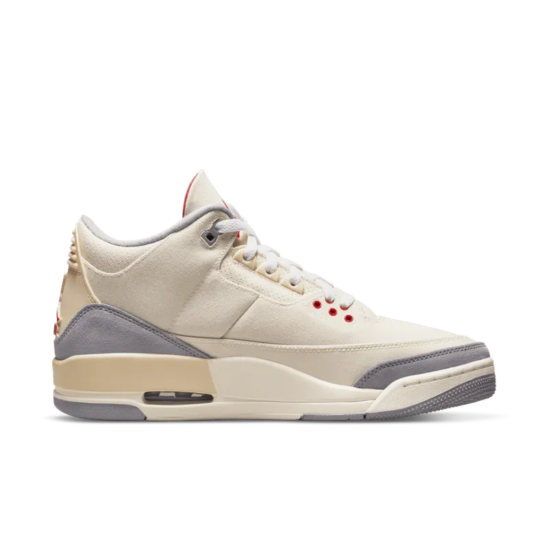 Air Jordan 3 Canvas Muslin (DH7139-100)