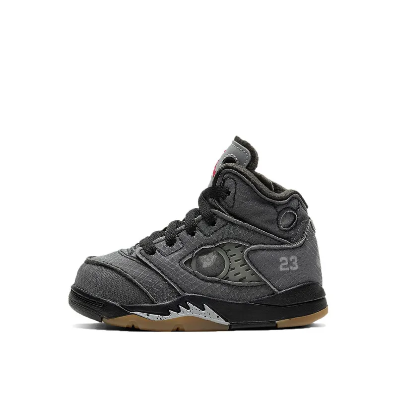 Air Jordan 5 x Off White Muslin (TD) (CV4828-001)