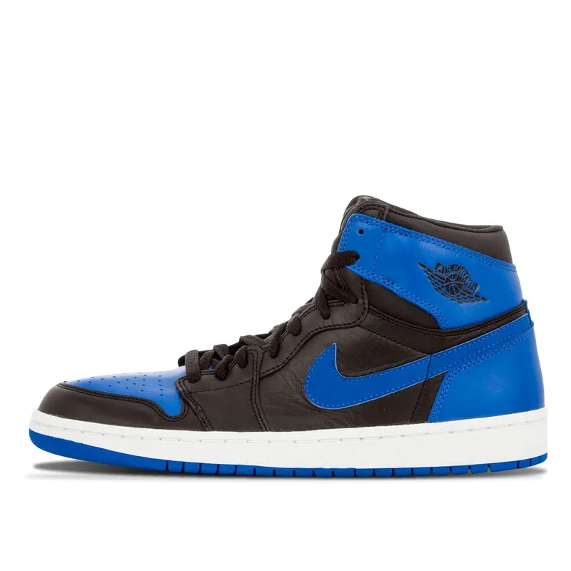 Air Jordan Nike AJ I 1 Retro Black Royal Blue (136066-041)