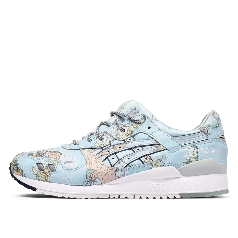 Asics x atmos Gel-Lyte III GL 3 World Map (1191A197-400)