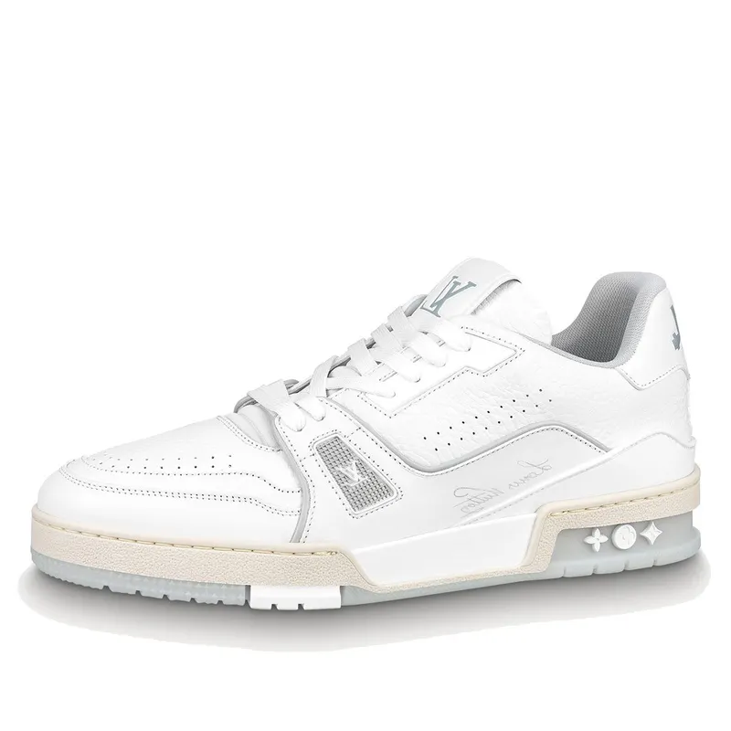 Louis Vuitton LV Trainer White Signature (1A8WB9)