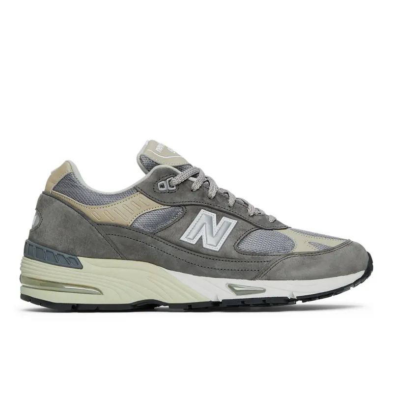 New Balance 991 Made in UK Grey Off White (M991UKF)