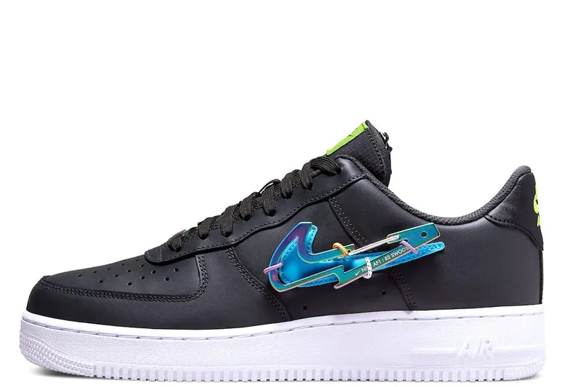 Nike Air Force 1 Carabiner Black White (DH7579-001)