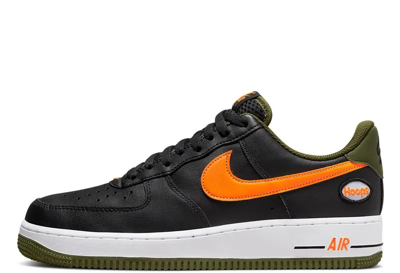 Nike Air Force 1 Low Hoops Black University Gold (DH7440-001)