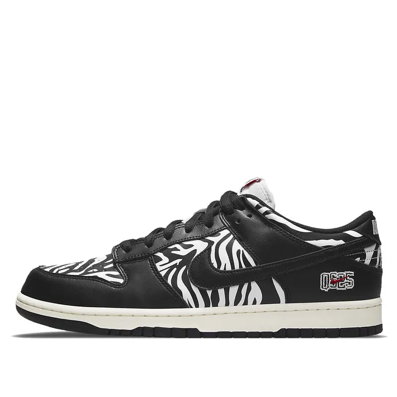 Nike SB Dunk Low Quartersnacks Zebra (DM3510-001)