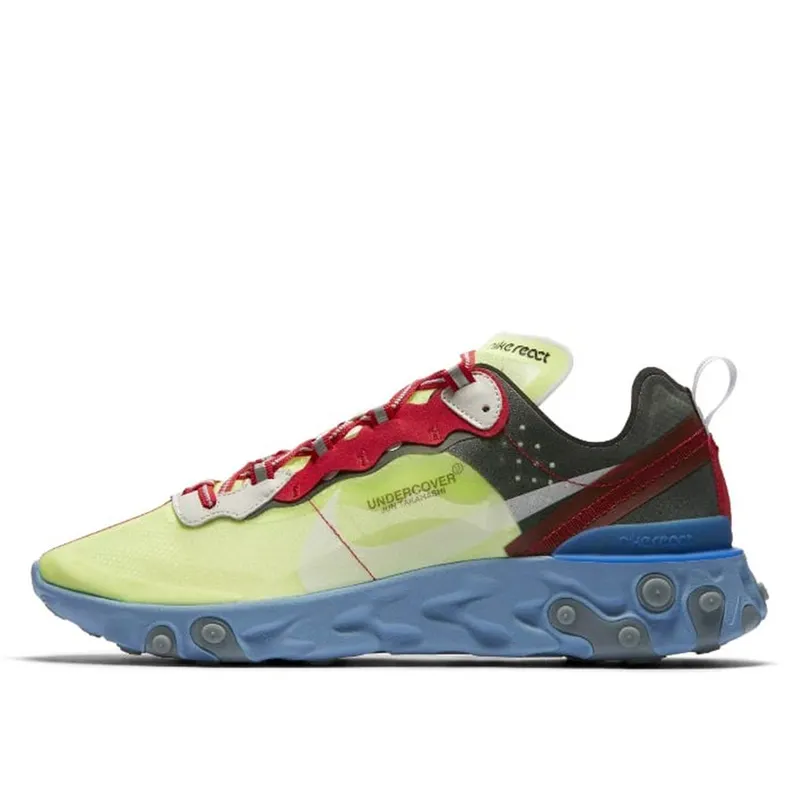 Nike x Undercover React Element 87 Volt Red (BQ2718-700)