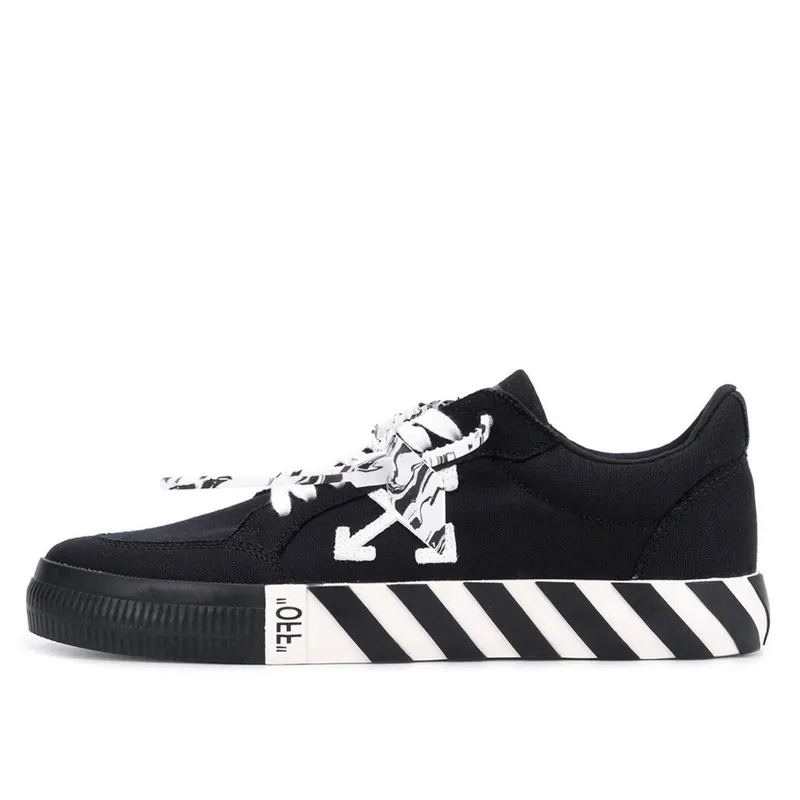 Off-White Vulc Low Top Sneaker Black White (OMIA085R21FAB0031001)