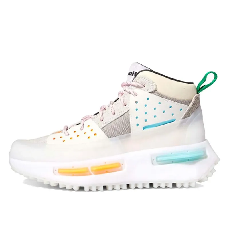 Adidas HU NMD S1 RYAT Pharrell White Blue Yellow (GV6640)
