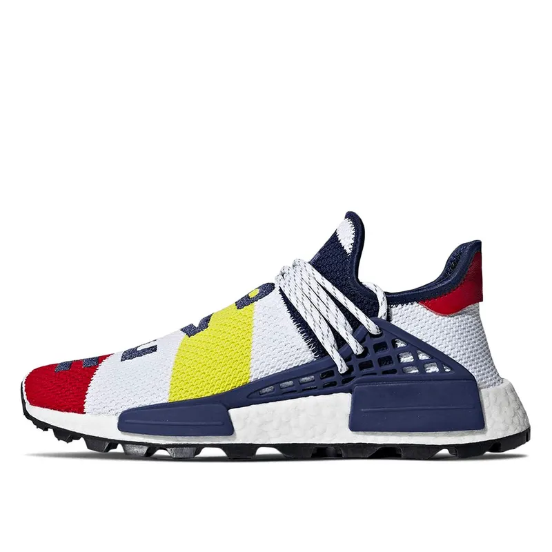 Adidas x Pharrell Williams Billionaire Boys Club BBC NMD Human Race Scarlet Multicolor (BB9544)