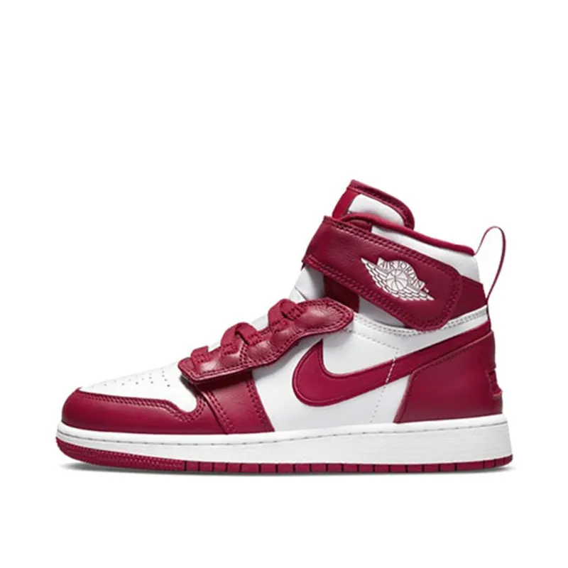 Air Jordan 1 High FlyEase Cardnial Red (GS) (DC7986-601)