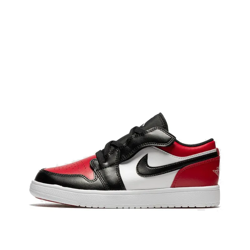 Air Jordan 1 Low Alt Bred Toe (PS) (BQ6066-612)