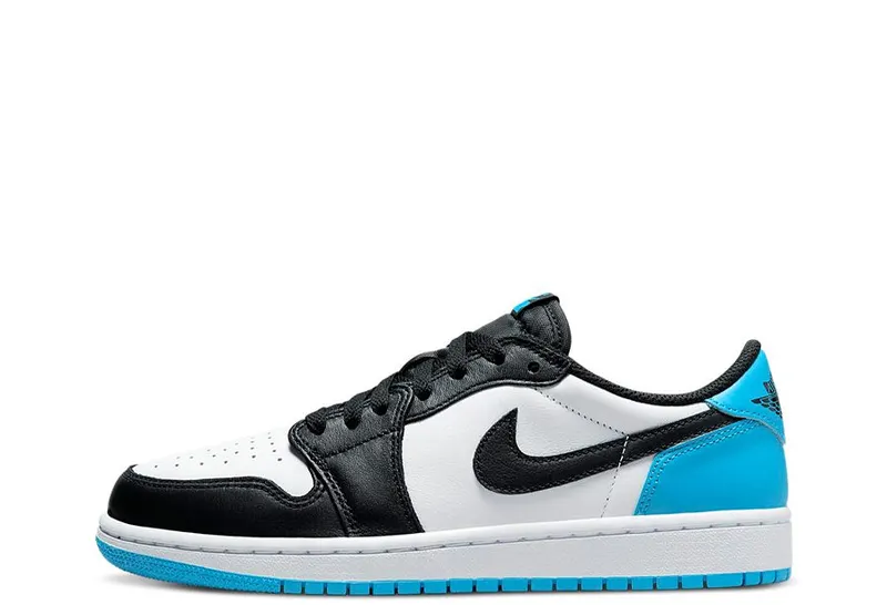 Air Jordan 1 Low WMNS Black and Dark Powder Blue (CZ0775-104)