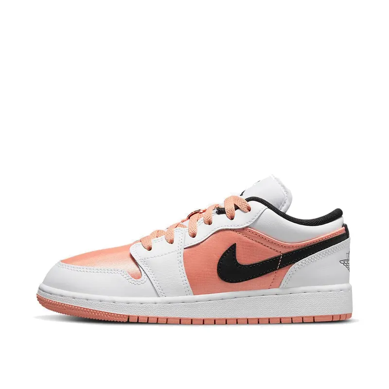 Air Jordan 1 Low White Light Madder Root (GS) (DM8960-801)