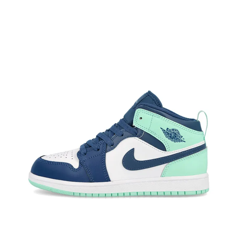 Air Jordan 1 Mid Mystic Navy Mint Foam (PS) (640734-413)