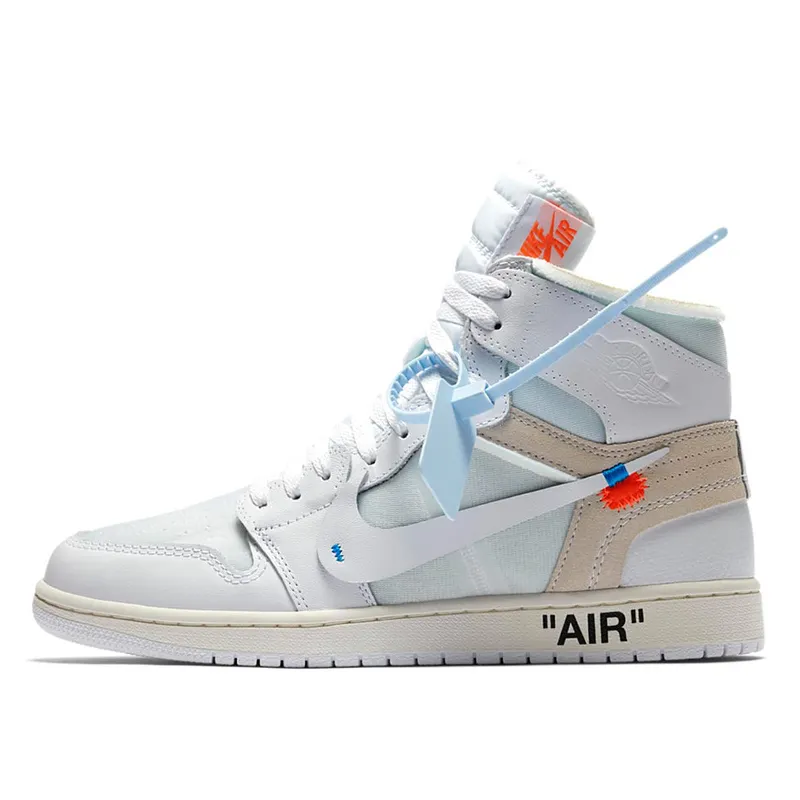 Air Jordan 1 Retro High x Off-White White (AQ0818-100)