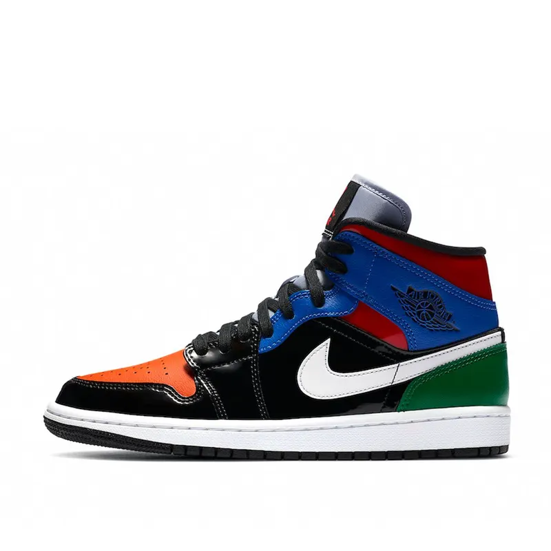 Air Jordan 1 WMNS Mid SE Multi Patent (CV5276-001)