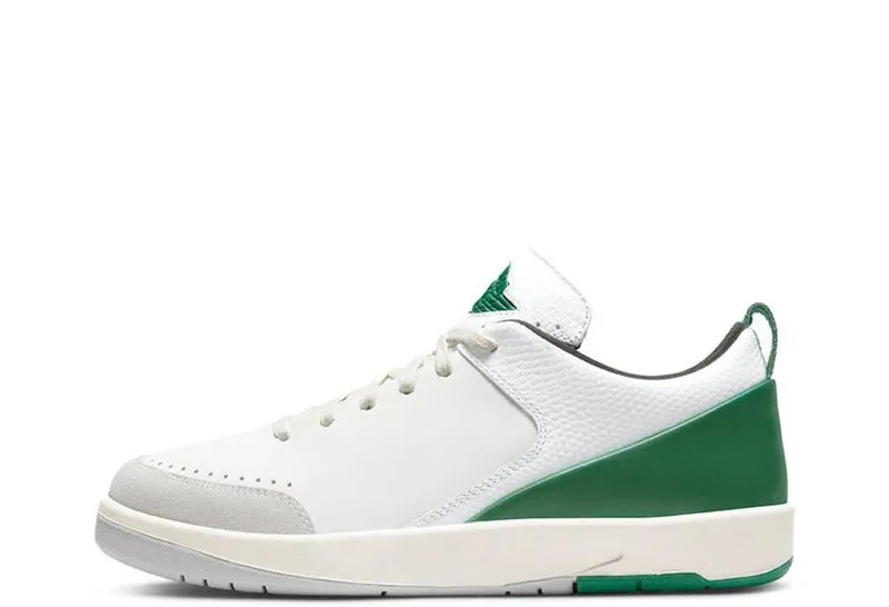 Air Jordan 2 x Nina Chanel Abney Low WMNS White Green (DQ0560-160)