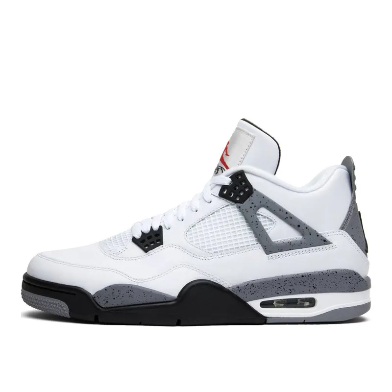 Air Jordan Nike AJ IV 4 Retro White Cement (308497-103)