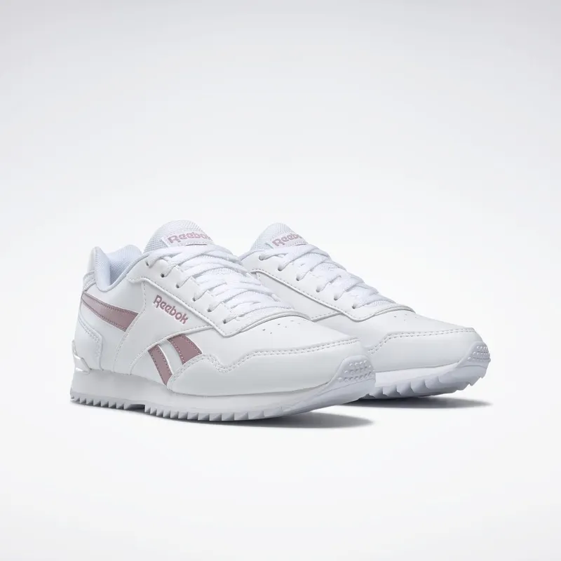 Reebok Royal Glide Ripple Clip Schoenen White / Infused Lilac / White