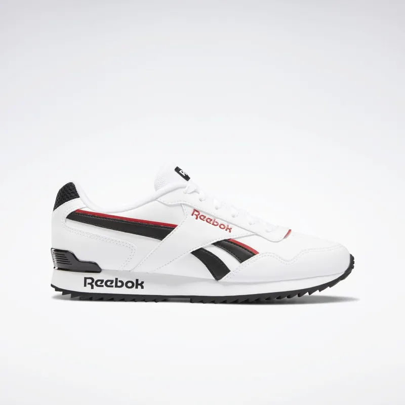 Reebok Royal Glide Ripple Clip White / Black / Vector Red