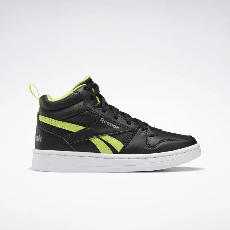 Reebok Royal Prime Mid 2 Schoenen Black / Black / Acid Yellow