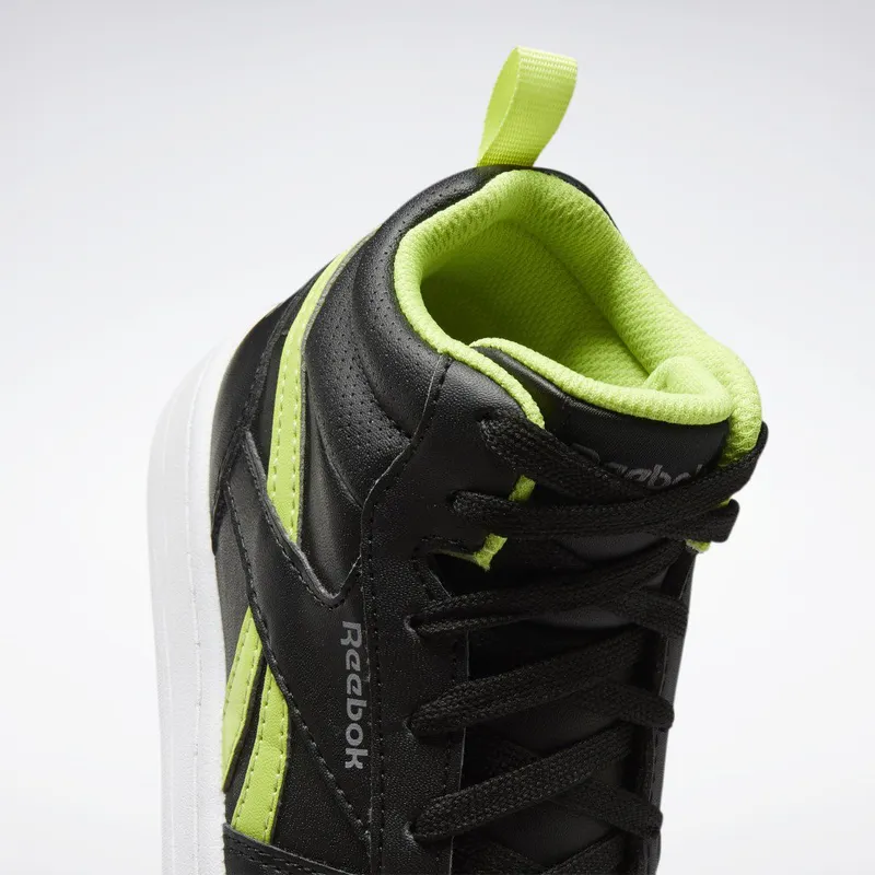 Reebok Royal Prime Mid 2 Schoenen Black / Black / Acid Yellow