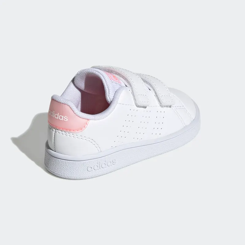 adidas Advantage Cloud White / Cloud White / Acid Red (GW0454)