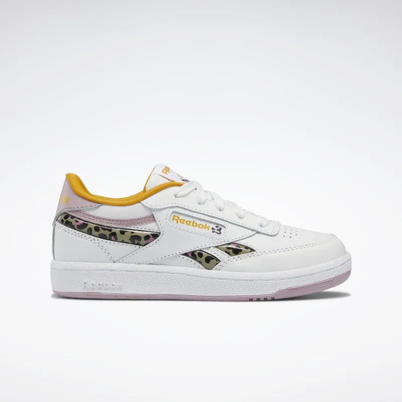 Reebok Club C Revenge Schoenen Cloud White / Infused Lilac / Bright Ochre