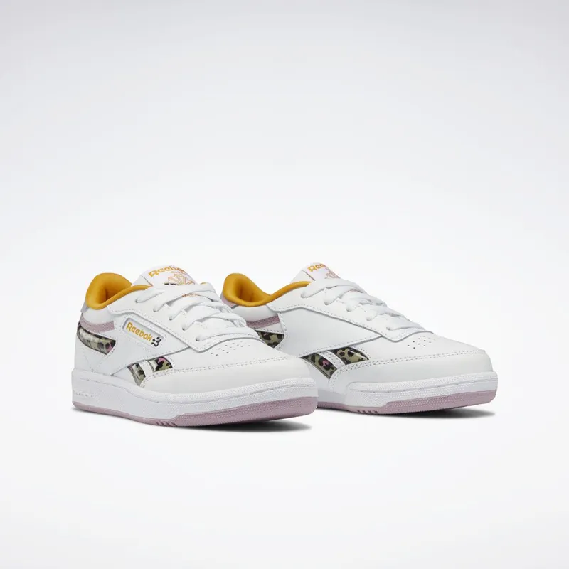 Reebok Club C Revenge Schoenen Cloud White / Infused Lilac / Bright Ochre