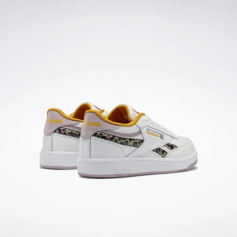 Reebok Club C Revenge Schoenen Cloud White / Infused Lilac / Bright Ochre