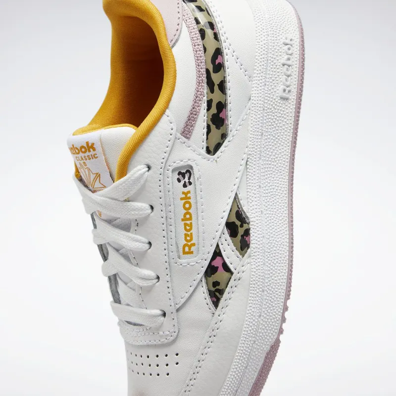 Reebok Club C Revenge Schoenen Cloud White / Infused Lilac / Bright Ochre