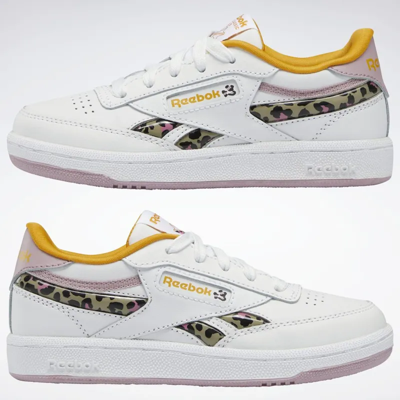 Reebok Club C Revenge Schoenen Cloud White / Infused Lilac / Bright Ochre