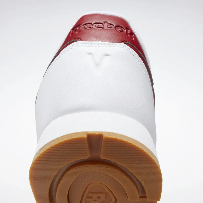 Reebok Classic Leather Vegan Schoenen Cloud White / Red Ember / Reebok Rubber Gum-08