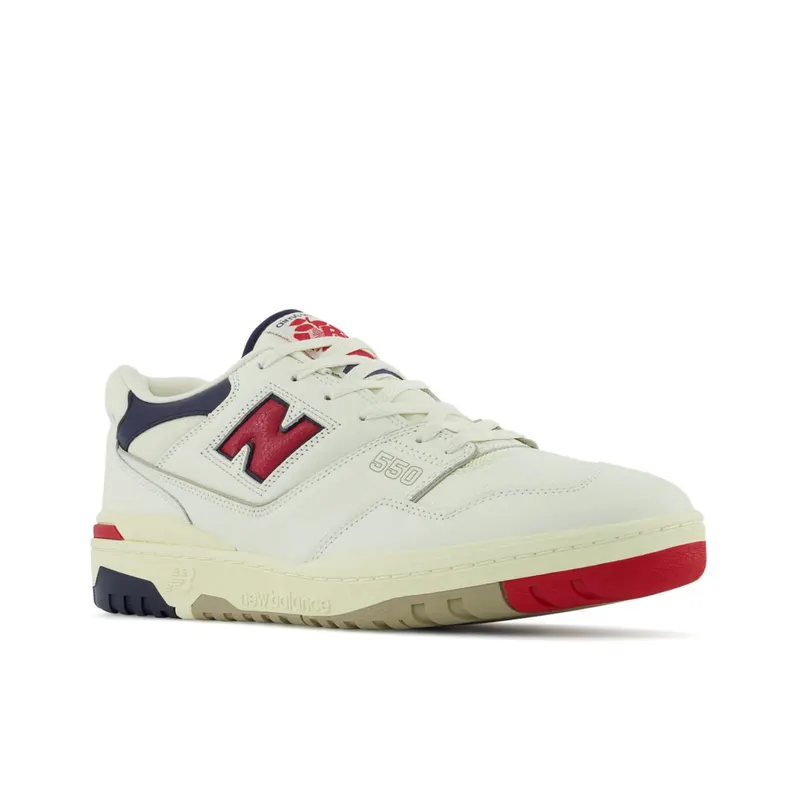 New Balance 550 Aime Leon Dore White Navy Red (BB550A3)