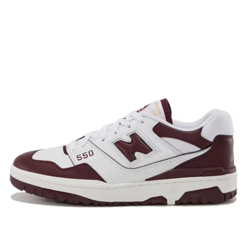 New Balance 550 White Burgundy (BB550BZ1)