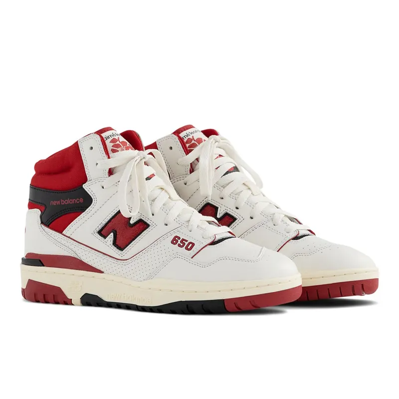 New Balance 650R x Aime Leon Dore White Red (BB650RE1)
